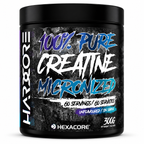 100% PURE Creatina Micronized - 300 grs / 60 servicios, unflavored 