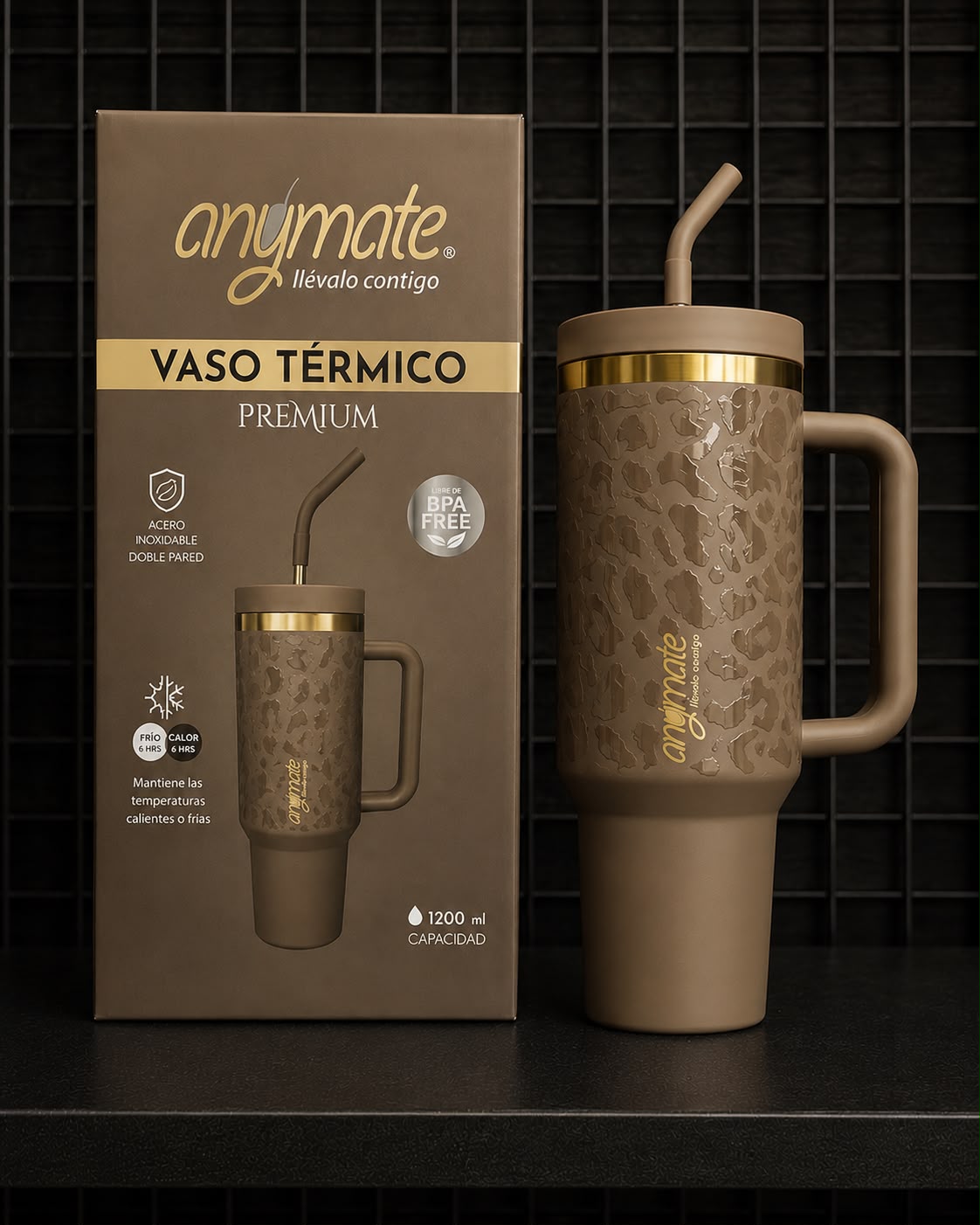 Vaso Térmico Premium 1200 ml
