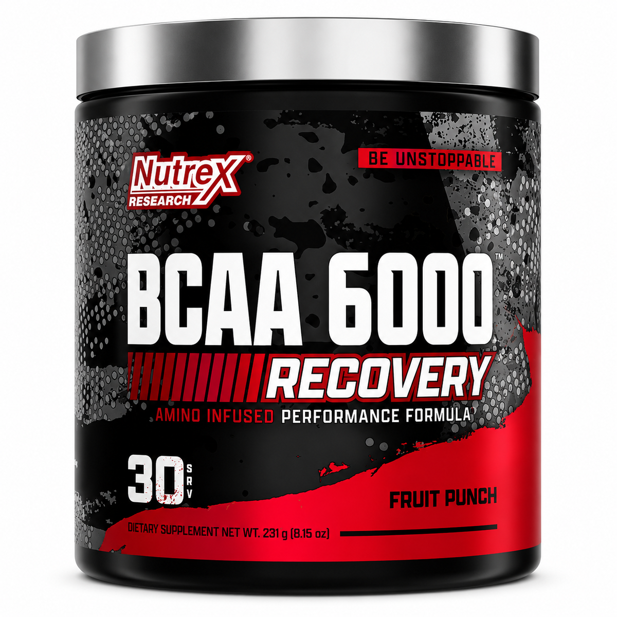 BCAA 6000 Recovery - 231 grs / 30 servicios
