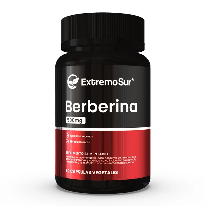 Berberina 500mg - 60 cápsulas vegetales