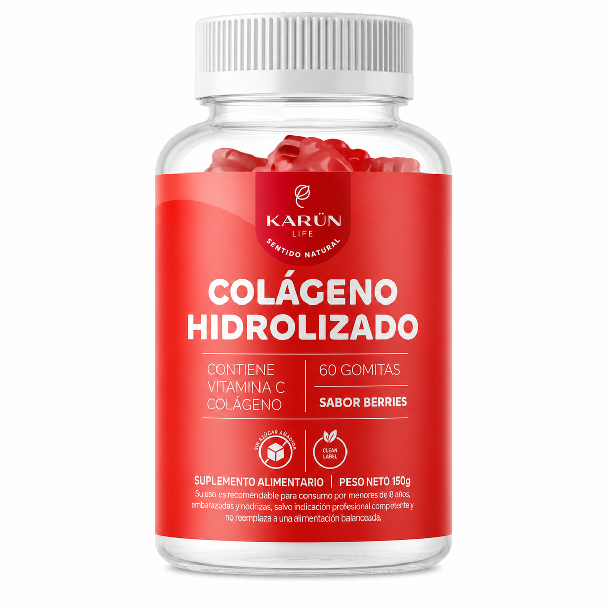 Gomitas Colágeno Hidrolizado + Vitamina C