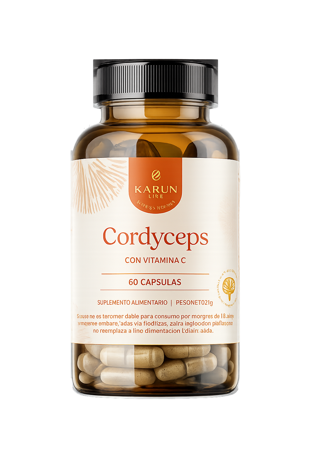 Cordyceps Suplemento Deportistas 60 Capsulas