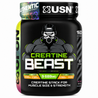 Creatina BEAST Muscle Size & Strength (CREATINA + GLYCINA + TAURINA) - 960 grs / 16 servicios