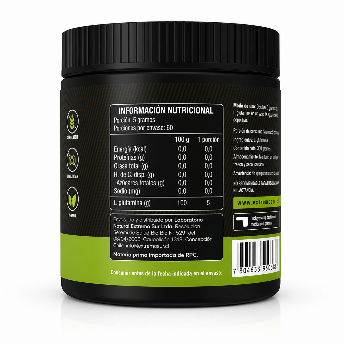 L-Glutamina 300g