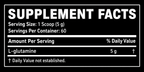 100% GLUTAMINA Platinum - 300 grs / 60 servicios, unflavored