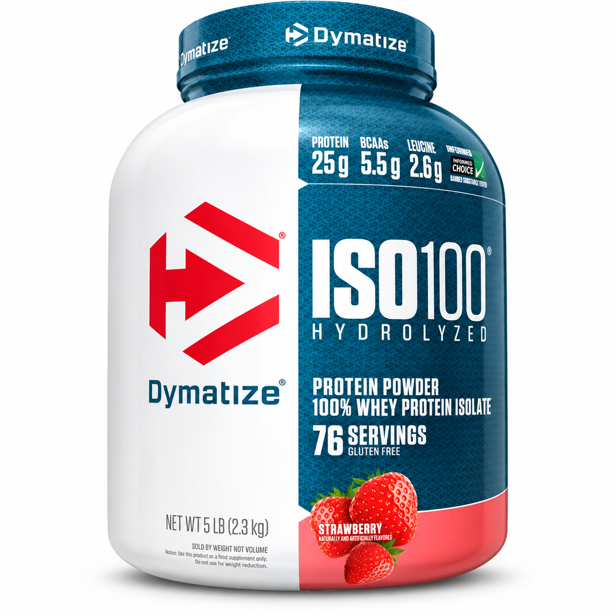 Proteina Iso 100 Whey Protein Isolate 5lb
