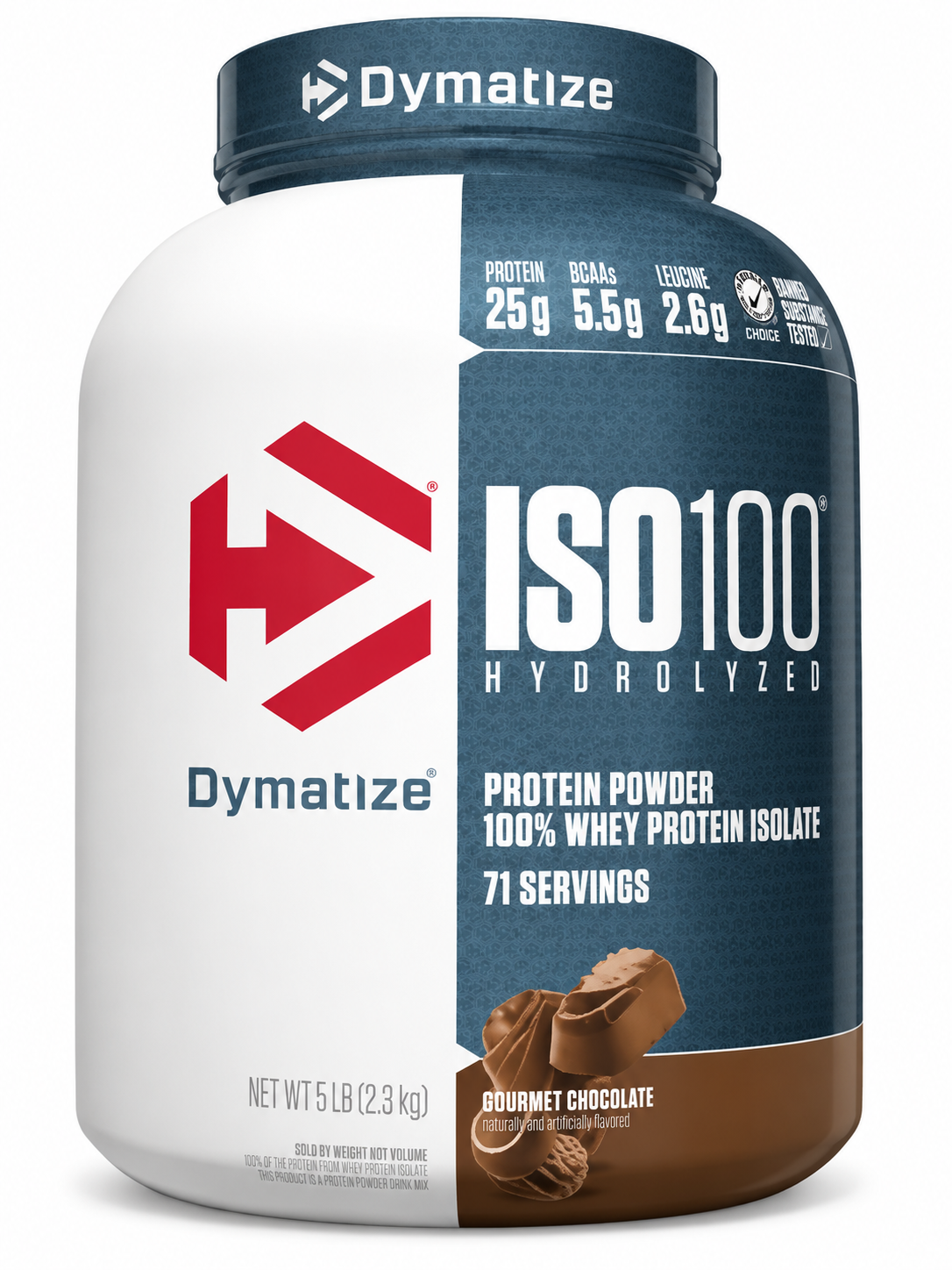 Proteina Iso 100 Whey Protein Isolate 5lb