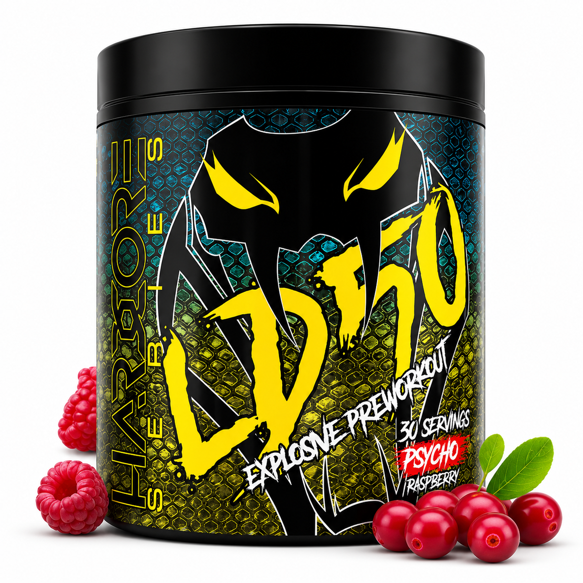 LD50 Explosive PRE WORKOUT – 300 grs / 30 servicios, psycho fruit