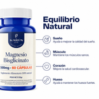 Magnesio Bisglicinato 500 Mg 60 Cápsulas