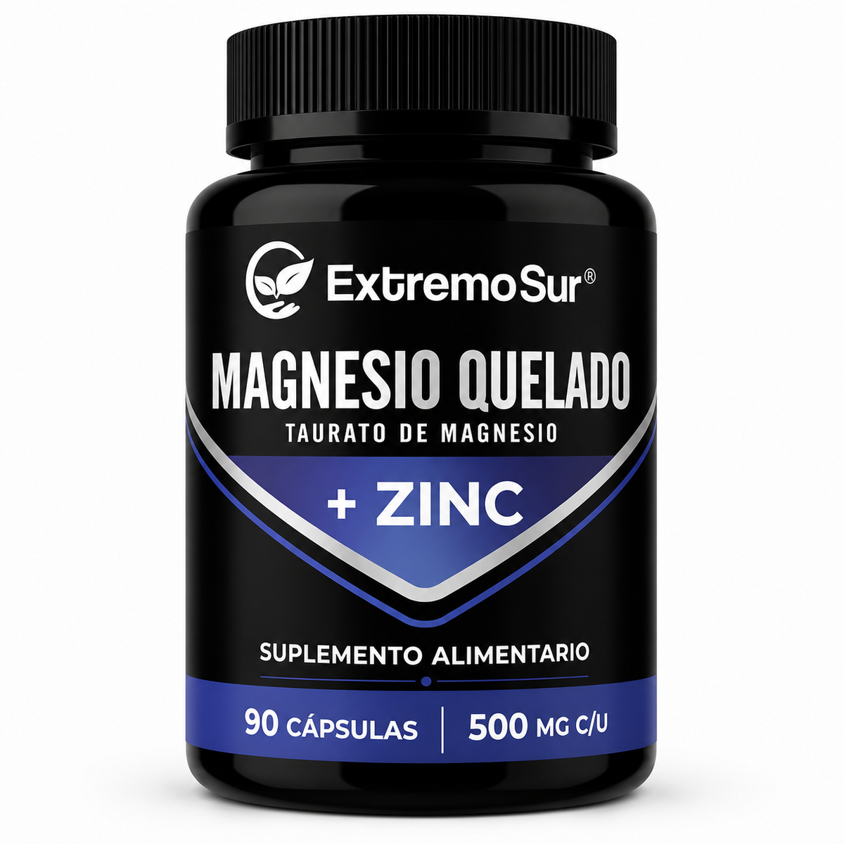 Magnesio Quelado + Zinc 500 mg