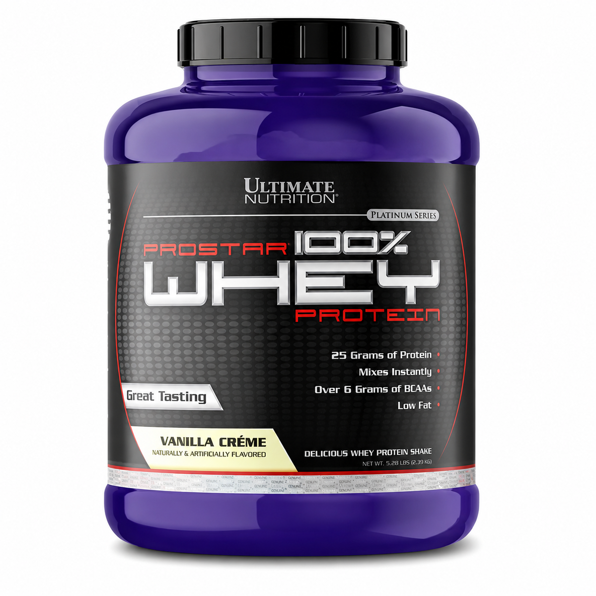 PROSTAR 100% Whey Protein – 5.28 lbs / 80 servicios