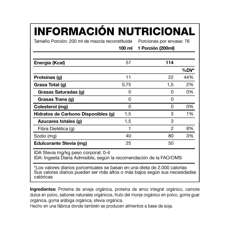 Hexacore Proteína Vegana – 5 lbs 76 servicios