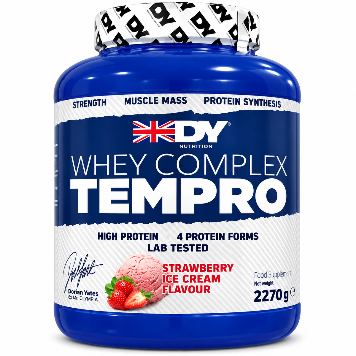 Proteína Whey Tempro Complex 4 Protein Forms 2270 g – 75 Servicios