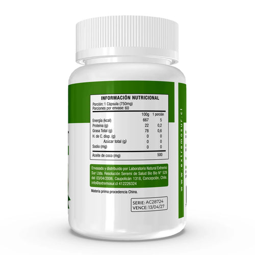 Aceite de Coco 60 Softgel