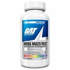 GAT, Mens Multi + Test, alta potencia, 60 comprimidos